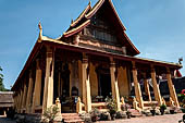 Vientiane, Laos - Wat Si Saket, the sim. 